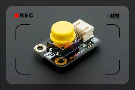 DFRoBot 100 Genuine Digital Push Button with Digital cable for font b Arduino b font DUE