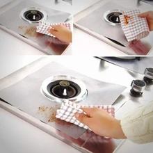 Крышки горелки газовой плиты, протекторы газового диапазона черный и серебристый 0,2 мм двойной толщины, вкладыши горелки газовой плиты, многоразовые газовые R