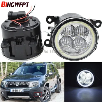 

2x Super Bright Angel Eyes White Blue Led Fog light For Dacia Duster 2011-2016