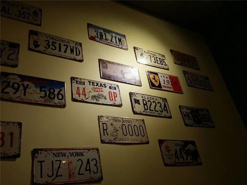 SP CP 046 &quotabout USA america Route 66 road&quot Винтажные номерные знаки настенные художественные