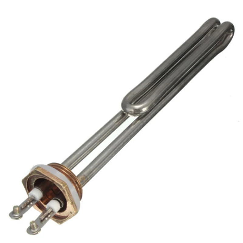 

High Quality DN25 3000W Stainless Steel Water Heater Element Electric Heating Element Booster For Water Heater 1PC