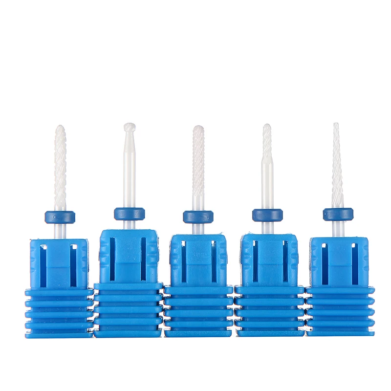 

1PC Electric Nail Drill Bits For Machine Alloy Ceramic Diamond Nail Drill Bit Rotary Burr Milling Cutters For Manicure Pedicure