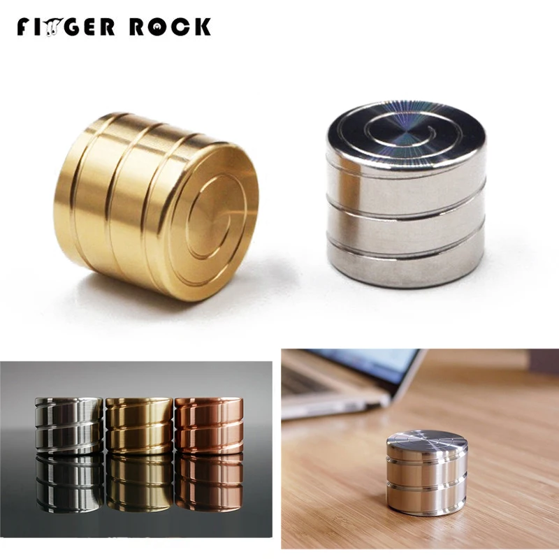

Finger Rock Metal Fidget Spinner High Quality Creative Desktop Gyro Toys Antistress Relief Hand Spinner ADHD Hypnosis Oyuncak