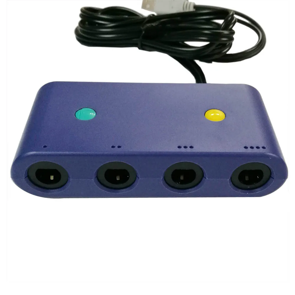 4 портовый плеер для контроллера GameCube адаптер консольного коммутатора NS или ПК