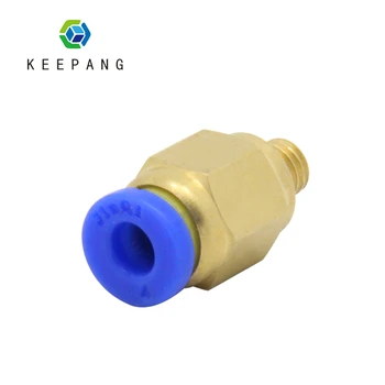 

5pcs PC4-M5 Pneumatic Connectors For 3D Printer M5 Brass Air Quick Connector Straight One-touch Pneumatic Connectors