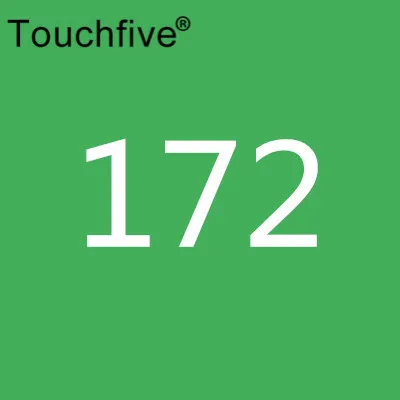 TOUCHFIVE дополнительный цвет двойная головка художественные маркеры Кисть ручка на спиртовой основе эскизные маркеры манга ручки для рисования товары для рукоделия - Цвет: 172