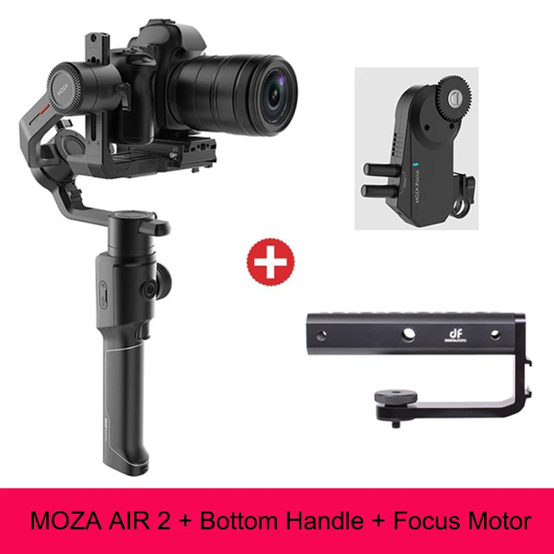 Gudsen Moza Air 2 Maxload 4,2 кг DSLR Камера стабилизатор 3-осевой портативный монопод с шарнирным замком для sony цифровой зеркальной камеры Canon Nikon VS DJI Ronin S VS weebill лаборатории - Цвет: air2bundle5