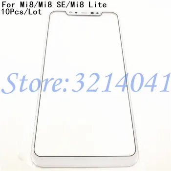

10Pcs/Lot For Xiaomi MI 8 MI8 SE Lite Youth Pro MI8 Mi8i Touch Screen Panel Front Outer Glass Lens Touch Screen NO LCD Digitizer