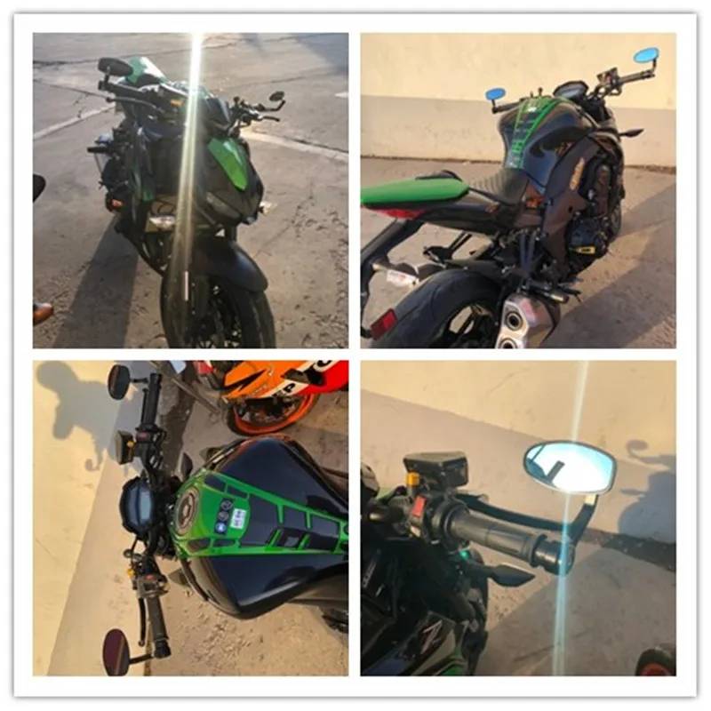 Боковые зеркала заднего вида для мотоцикла 7/8 дюйма Kawasaki Z650 Z900/Z900RS Z1000 Z800 |
