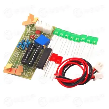

3pcs LM3915 fun/10 segment audio level indicator kit / level indicator (parts)