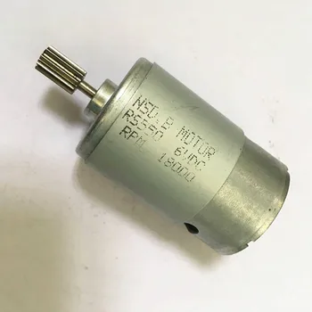 

Children electric car 12v/6V dc motor,kid's vehicle engine RS550 motor with 10 teeth gear