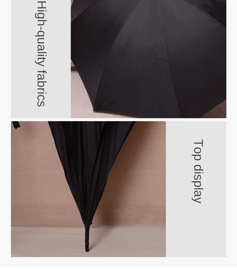 Зонт, черный, катана, сильный, ветрозащитный, мужской, Guarda Chuva, водонепроницаемый, мужской, большой, складной, зонт, трость, дождевик и защита от солнца