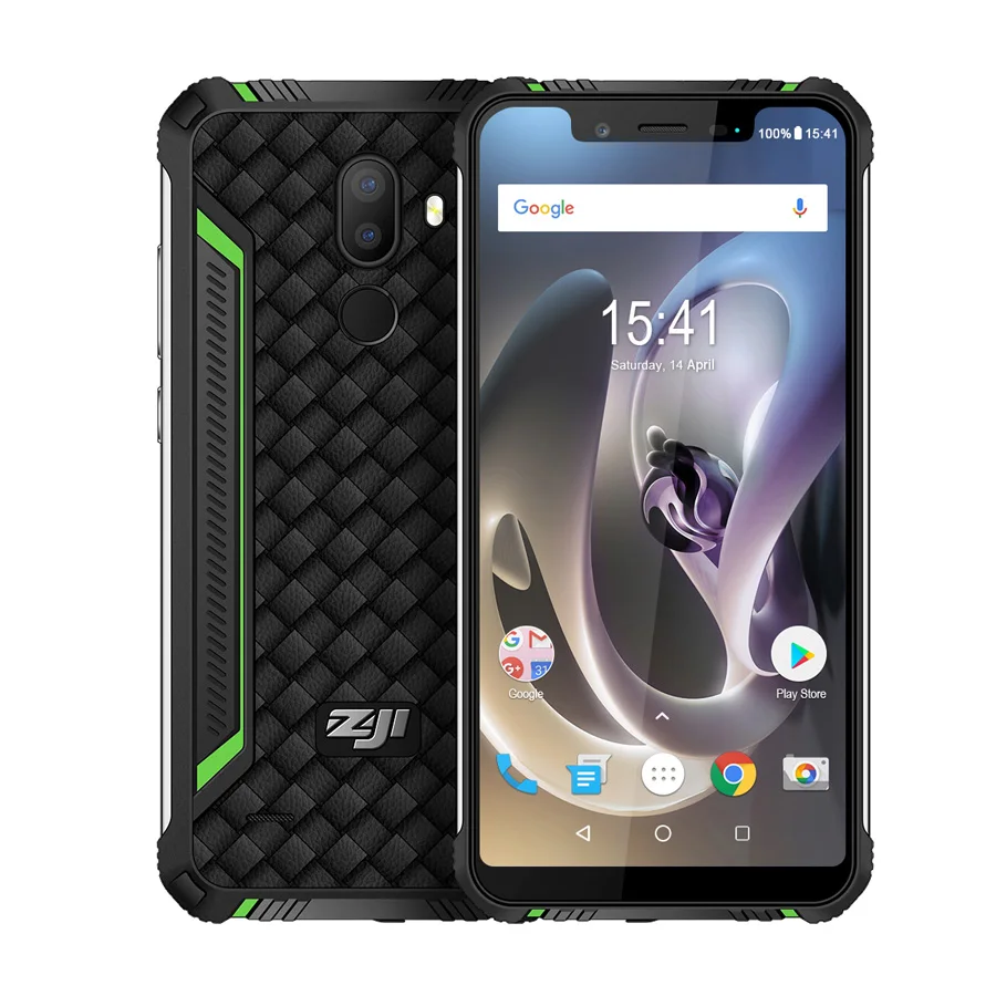 HOMTOM зоджи Z33 IP68 Водонепроницаемый 16MP+ 13MP Android 8,1 смартфон 5,8" 3 ГБ+ 32 ГБ, 4600 мА/ч, FaceID разблокировка отпечатком пальца OTG OTA