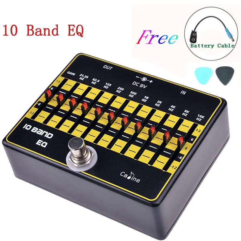 CP 24 10 Band EQ Guitar Effects Guitar Pedals Effect Pedal CP24 10 Band EQ Effects