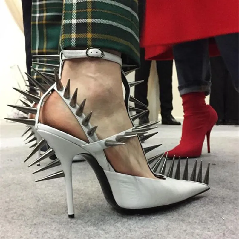 spiked heels