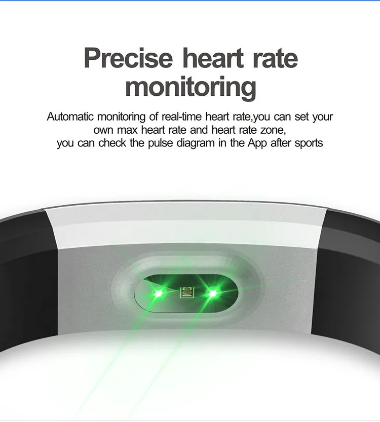 ID115HR плюс смарт браслет gps фитнес браслет трекер часы, heart rate monitor счетчик шагов buetooth браслет шагомер для IPhone Xiaomi телефон pk fitbits miband2