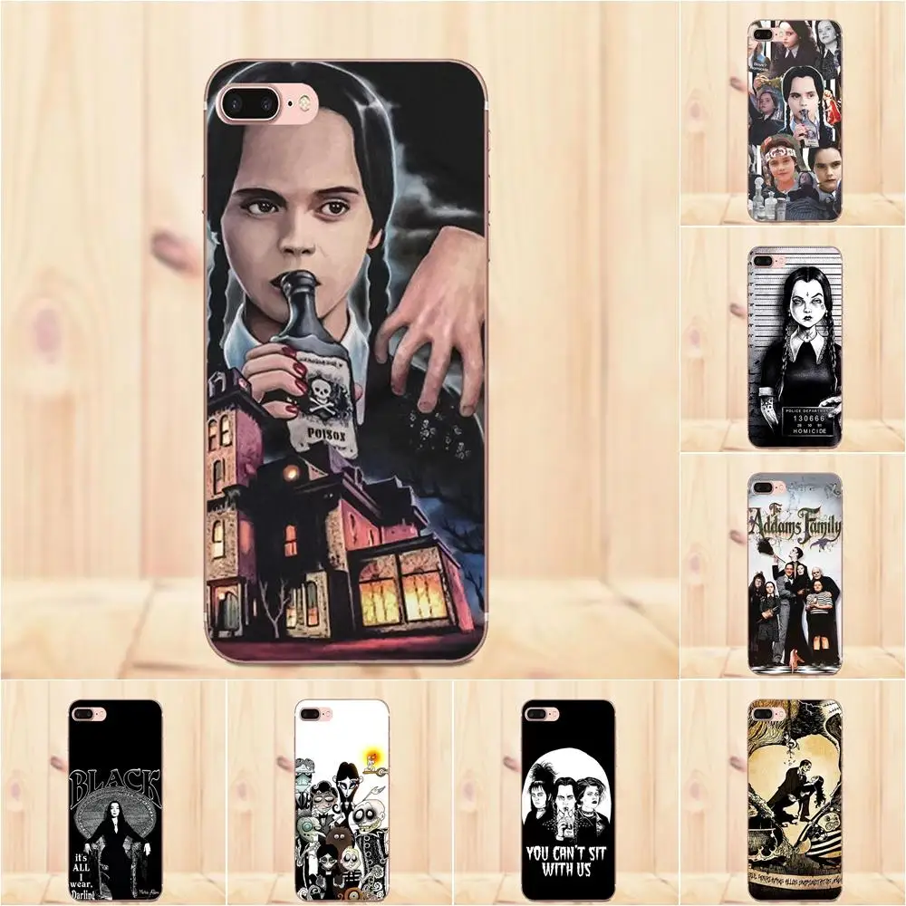 

For Huawei Honor 4C 5A 5X 6A 6C 6X 7X 9 V8 V10 Mate 7 8 10 P9 P20 Pro Lite Play Soft Phone Cover Case Coque The Addams Family