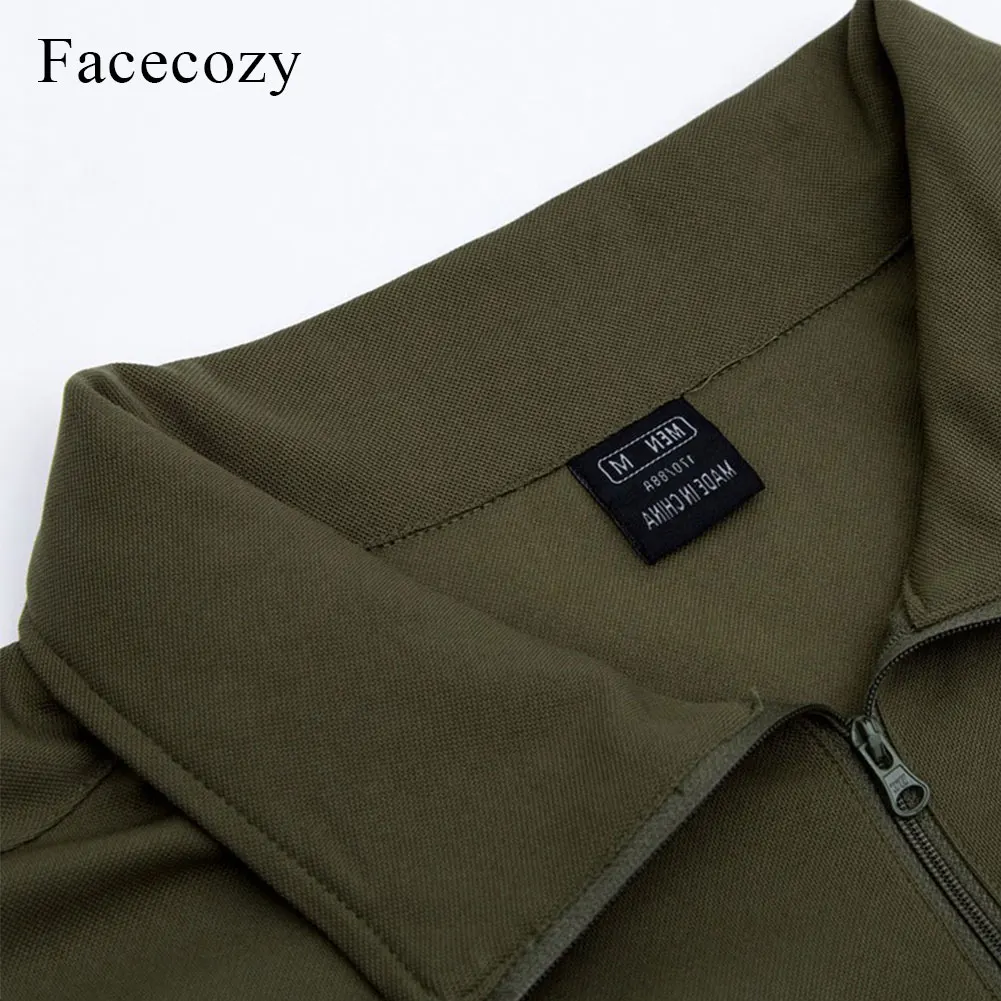 Facecozy мужские спортивные футболки для тренировок на открытом воздухе летняя