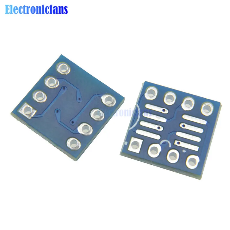 10 шт. SOP8 SO8 SOIC8 для DIP8 Interposer доска адаптер для печатной платы пластина