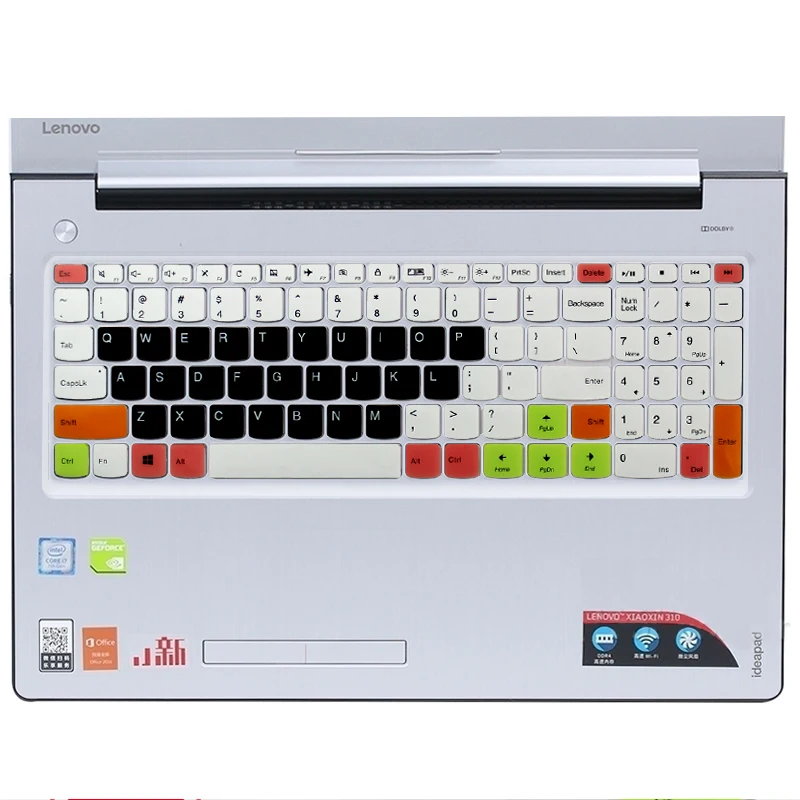 

2017 new 15.6 inch Laptop Keyboard Skin Cover for Lenovo IdeaPad 510 110 15 110-15 V110 V110-15 V310 15ISK Flex 4 15 Notebook