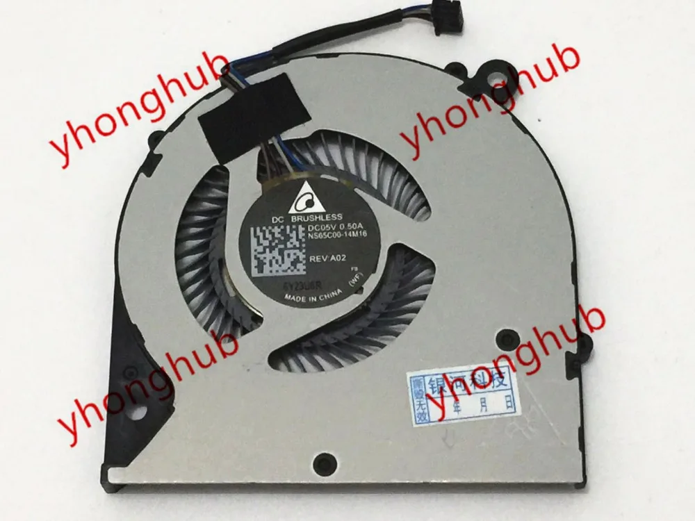 Кулер для охлаждения ноутбука Delta Electronics NS65C00 745 840 G3 G4 MT42 MT43 5 в постоянного тока 848 А