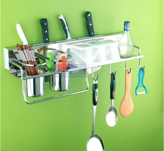 Kitchen tool stainless steel Kitchen Shelf,Wall kitchen rack, Cooking