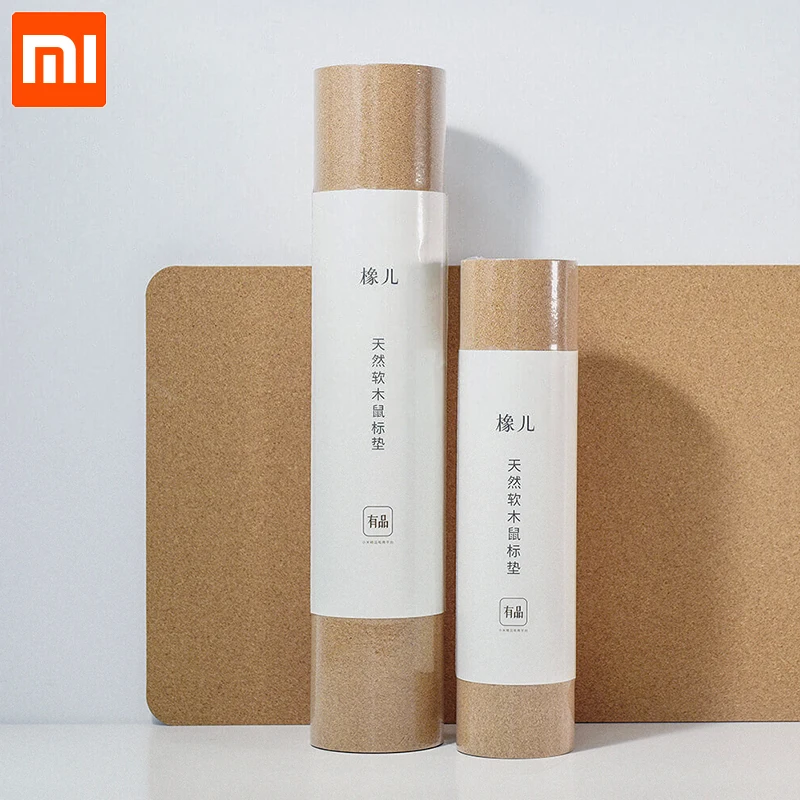 

Original Xiaomi Mijia Oak natural cork mouse pad anti-fouling waterproof touch natural bendable mouse pad thermostat desktop