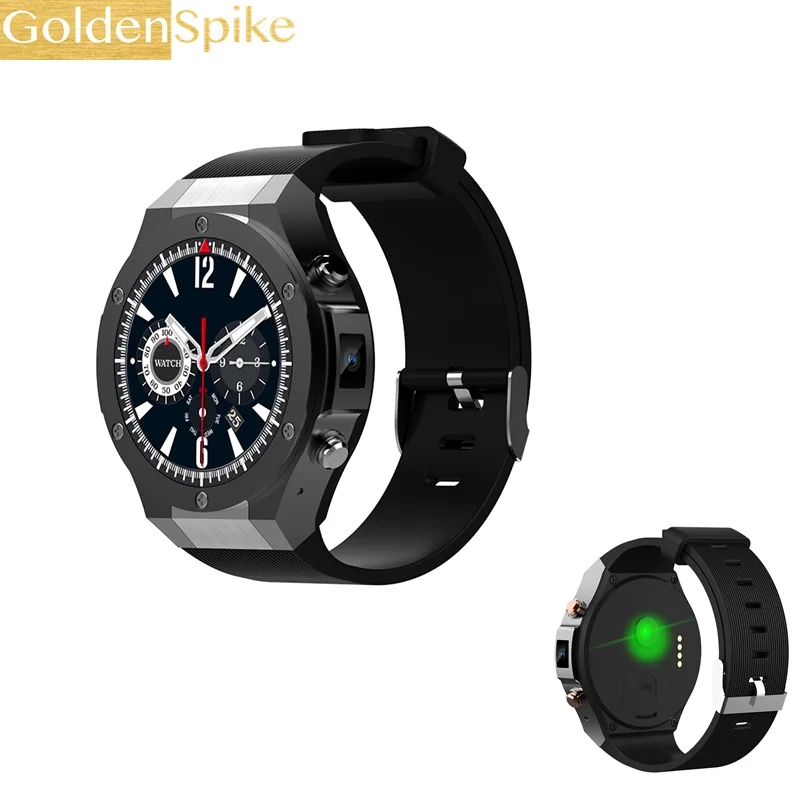 H2 для samsung gear s3 SmartWatch 1 39 дюймов MTK6580 4 ядра Android 5 3g Смарт часы 600 мАч 0 мегапиксельная