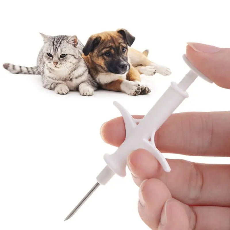 

Pet ID Microchip Syringe 1.4x8mm ISO11784/5 FDX-B HDX Animal Tag Injector IP67