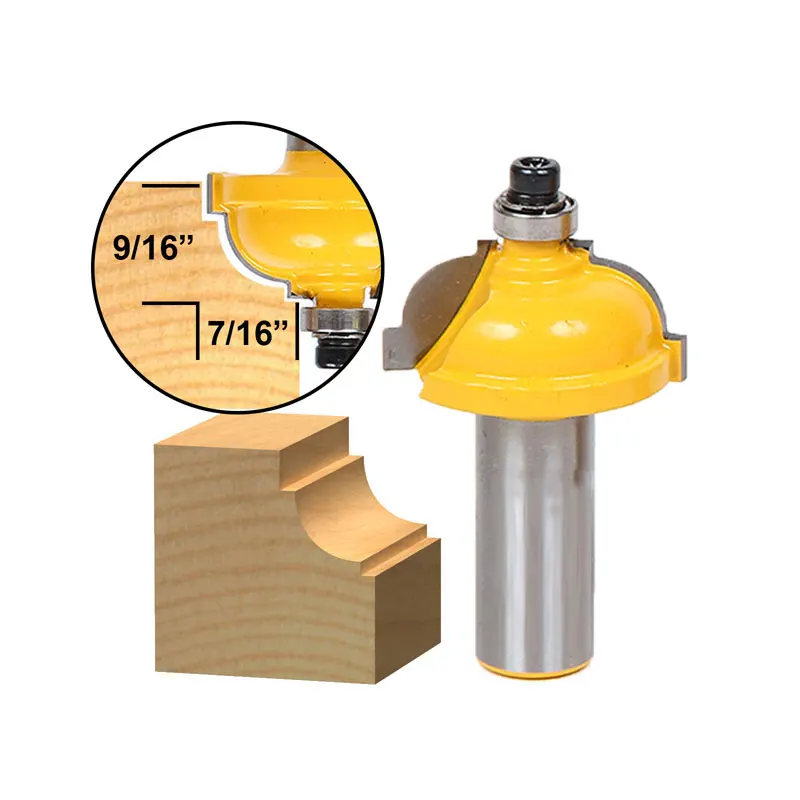 Buy 1pcs Classical Cove Edging Router Bit 5/16" Radius