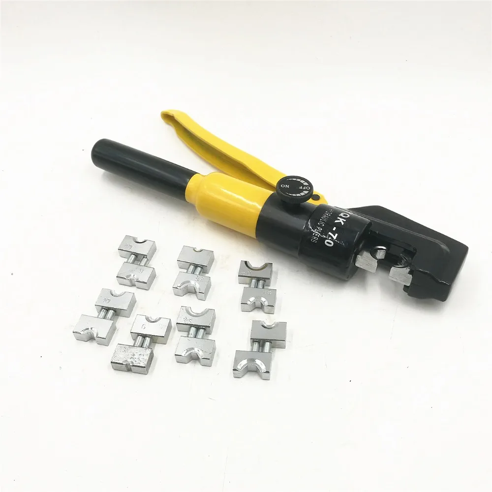 Hydraulic Crimping Tool Plier Hydraulic Compression Tool YQK-70 Range 4-70MM2 Pressure 5-6T 2