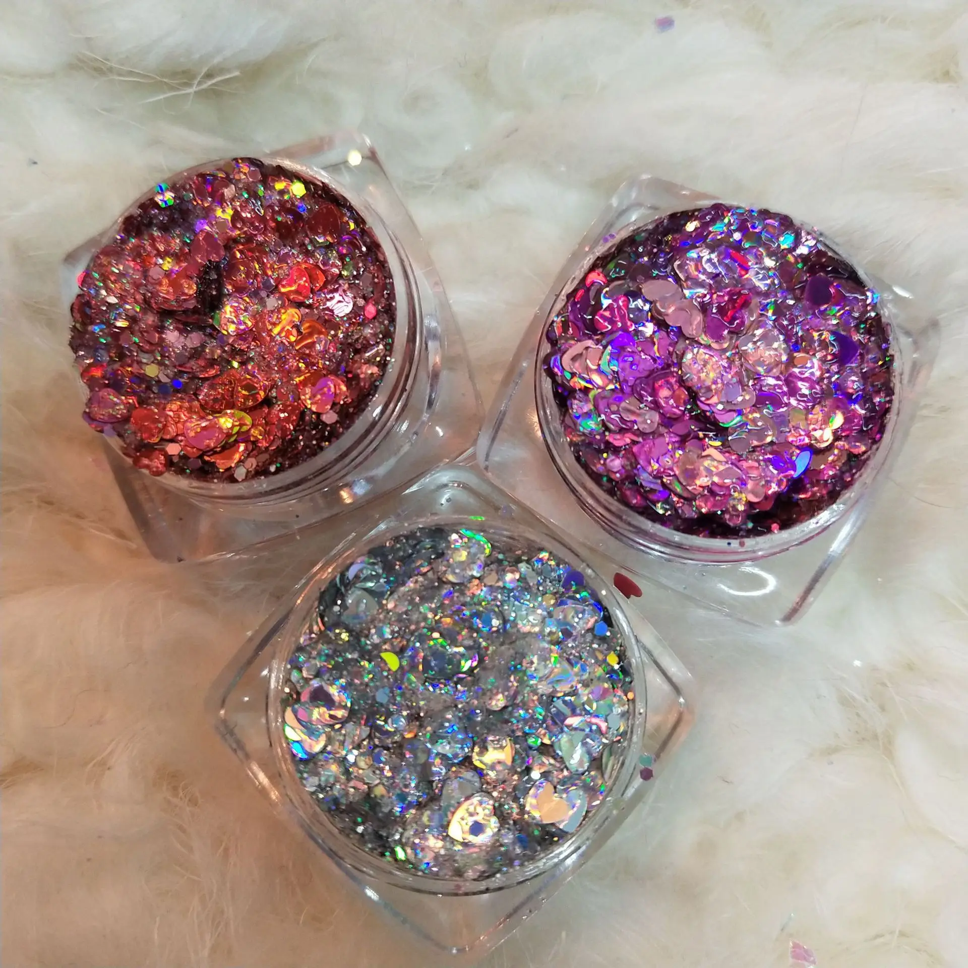 Metallic Cream Highlighter Brighten Makeup Glitter Face Glow Shimmer