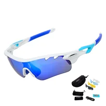 VALORCIELO Men Women Polarized Cycling Glasses Set V400 Oculos Ciclismo Bike Eyewear Running Fishing Sports Sunglasses 5 Lens