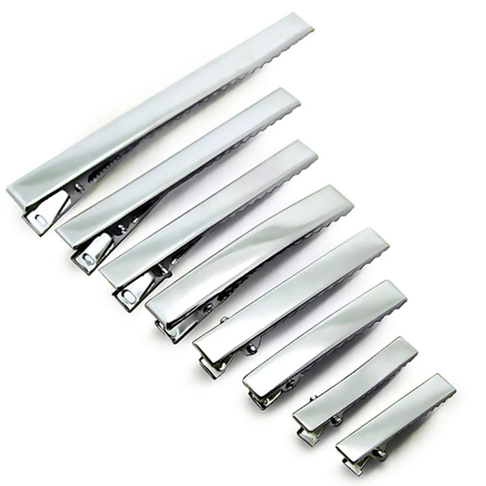 

5pcs Metal Hair Alligator Hair Clips 32mm/40mm/45mm/65mm/75mm/95mm For Hair Style Tools Accessories Hairpins Barrette for Bows