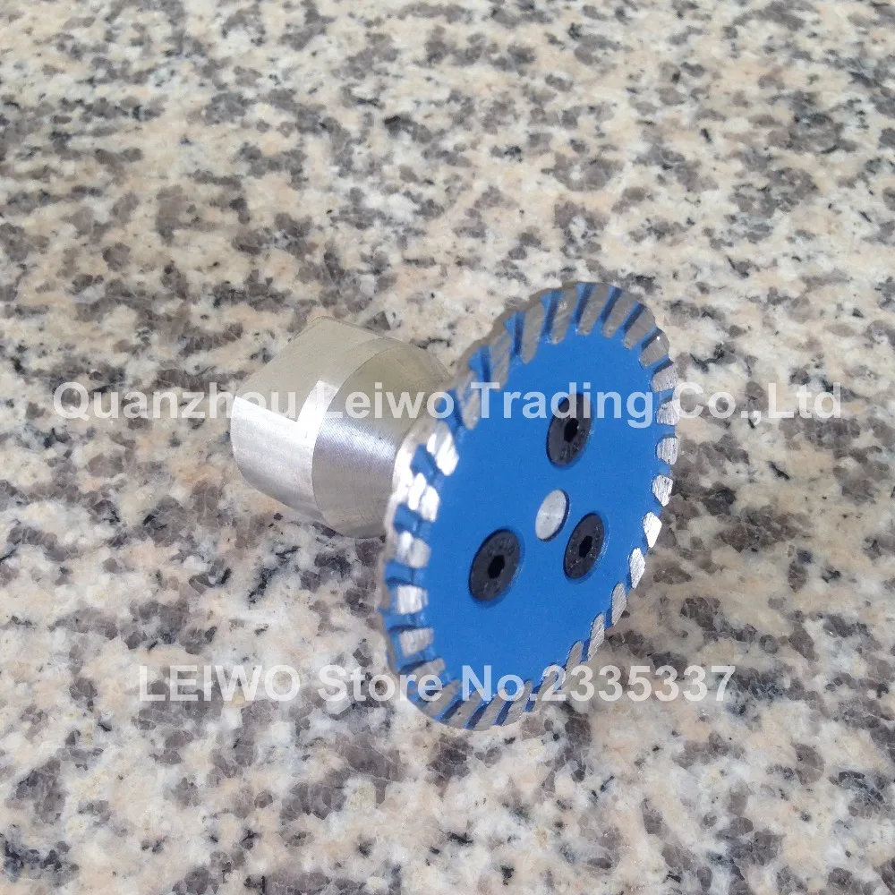 

Mini Diamond Turbo Blade 2 inch (50 mm) Granite Shaping Tools Engraving Diamond Cutting Wheel with M14 Thread Flange