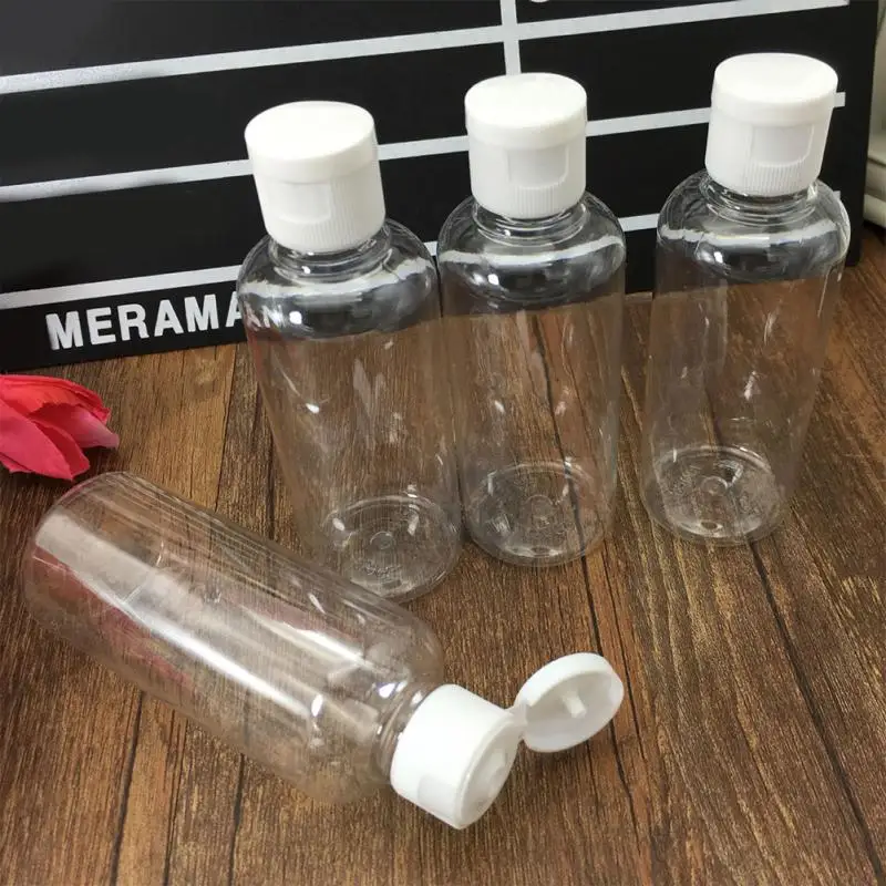New Portable Empty Sub Bottle 4pcs/set 100 ml Plastic Bottles for