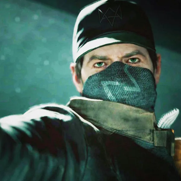 Часы для собак Aiden Pearce cosplay Face souк+ Кепка набор шапка для видеоигр наручники шапки для костюмов