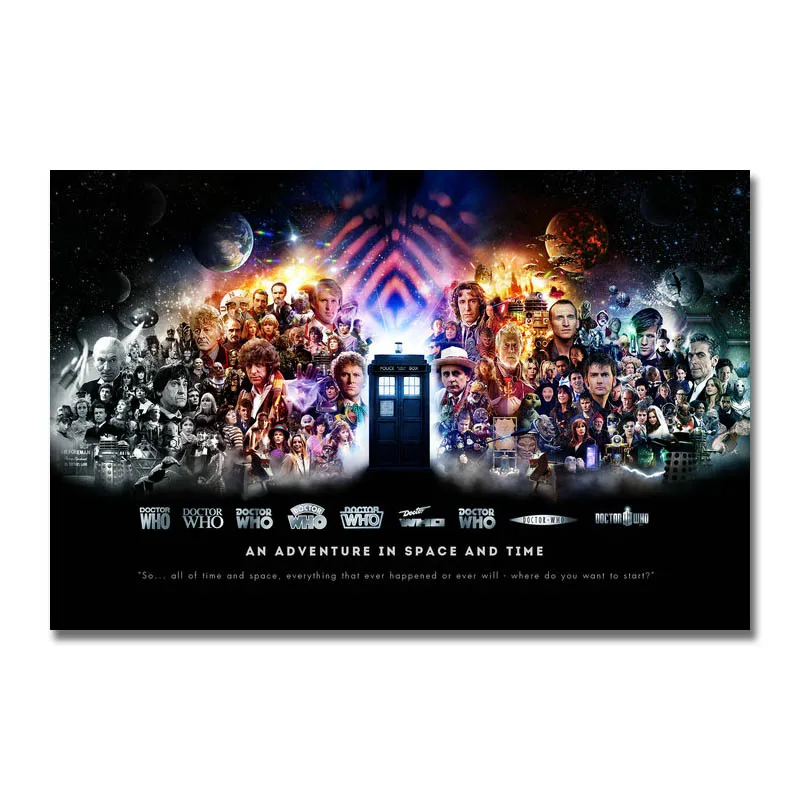 C2017 Doctor Who TV Series Art Silk Poster 20x30 24x36inch 