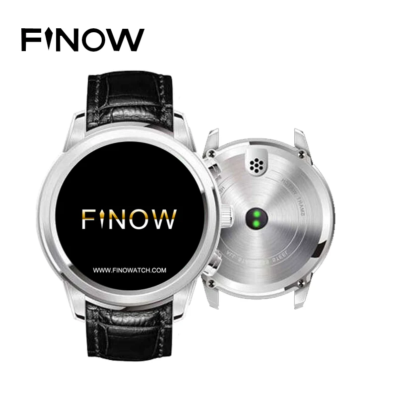 

Finow X5 Smart Watch Heart Rate Monitor 1.4" Display 3G WiFi GPS Bluetooth SmartWatch Clock Phone for iOS Android Phone