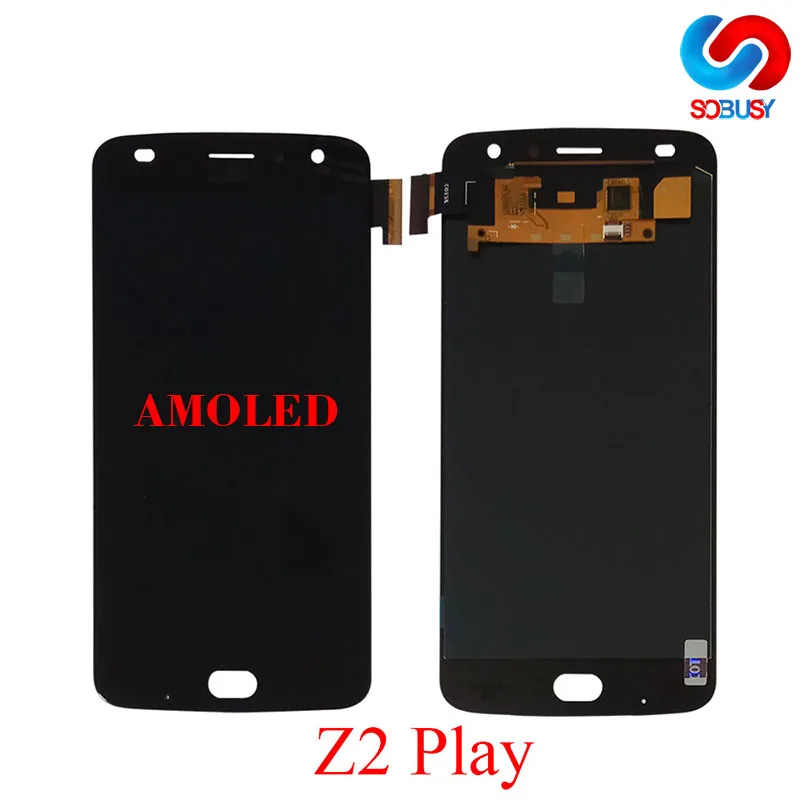 

Original Super AMOLED LCD For Motorola Moto Z2 Play XT1710 XT1710-01/07/08/10 5.5 inch Touch Screen display Digitizer assembly