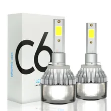 DAWNKNIGHT 2PCS H7 Led Headlight H4 H1 H3 H8 H11 9005/HB3 9006/HB4 H27 880 9012 C6 Led Turbo Fan Cooling Car Led Light 12V 6000K