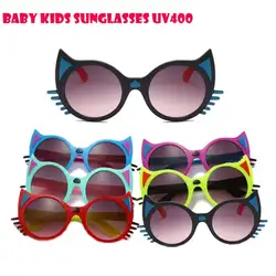 2019 детские летние аксессуары, уличные очки UV400 для мальчиков и девочек, детские солнцезащитные очки с героями мультфильмов, элегантные