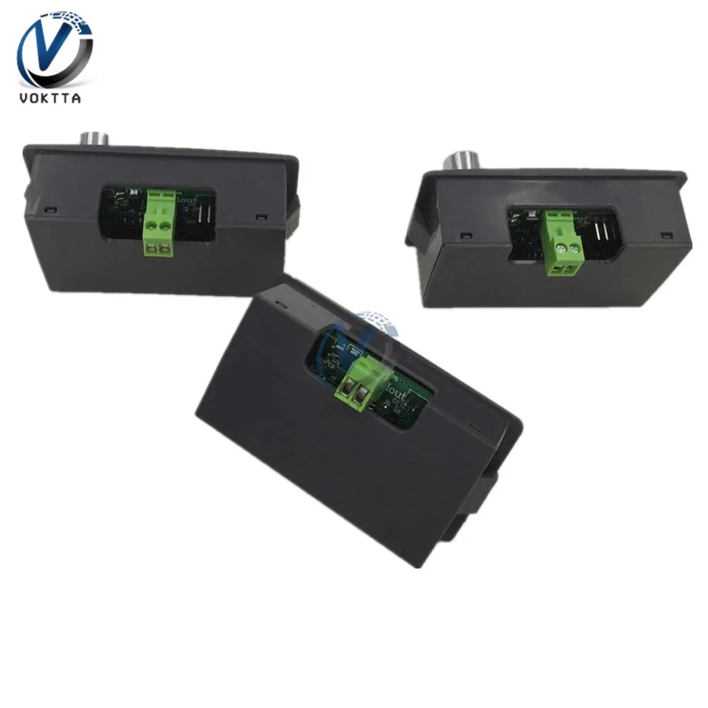 4-20mA LCD Digital Signal Generator Panel Mount PLC Current Transmitter Tester Panel Mount Current Sensor Support 2, 3, 4 wires 3