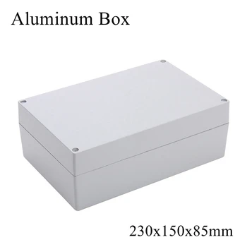 

FA10-2 230x150x85mm Waterproof Aluminum Enclosure Junction Distribution Box Electronic Terminal Project Case Outdoor Connection