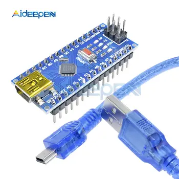 

Nano 3.0 Mini USB Driver ATmega328 ATmega328P 5V 16M Micro Controller Board Nano CH340 For Arduino Usb Cable Replace FT232RL ISP