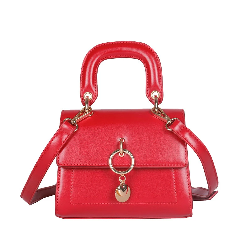 

Luxury Handbag 2019 Fashion New Small Tote bag Quality PU leather Women's Designer Handbag Wild Portable Shoulder Messenger Bag