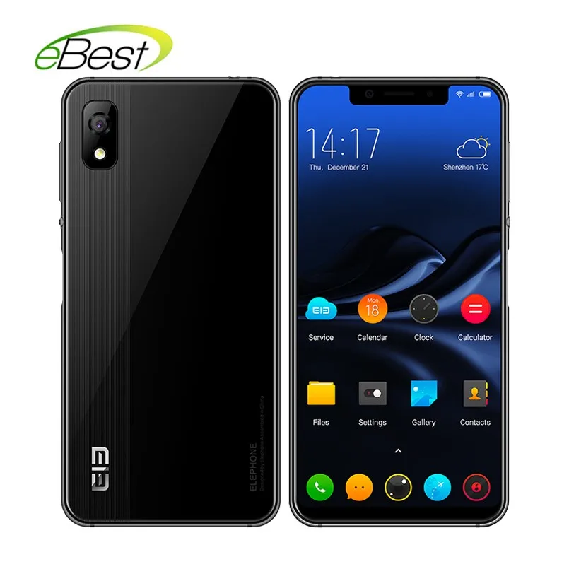 

Elephone A4 Mobile Phone 5.85 inch Notch Screen Android Dual SIM Smartphone 3GB RAM 16GB ROM 3000mAh Face / Fingerpringt ID