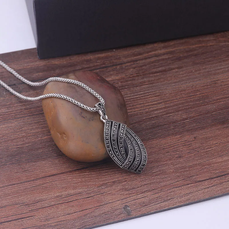 Tanie Sellsets Vintage komunikat etniczne specjalna biżuteria ustawia antyczne geometryczne wiszące czarny kryształ zestaw biżuterii damskiej na prezent