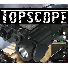 DBAL-D2 двухлучевой светодиодный светильник, светильник-вспышка с красным лазером, ИК-лазер, светодиодный осветитель класса 1 для охотничьей винтовки