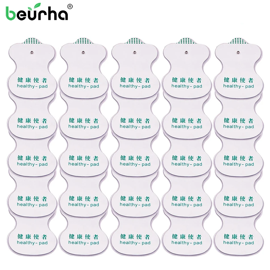 

30/20/10PCS Self Adhesive Replacement Tens Electrode Pads Square Muscle Stimulator Electric Digital Machine Massager Sticker HOT